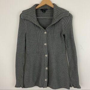 Calvin Klein Jeans Sweater Cardigan Grey Sz S